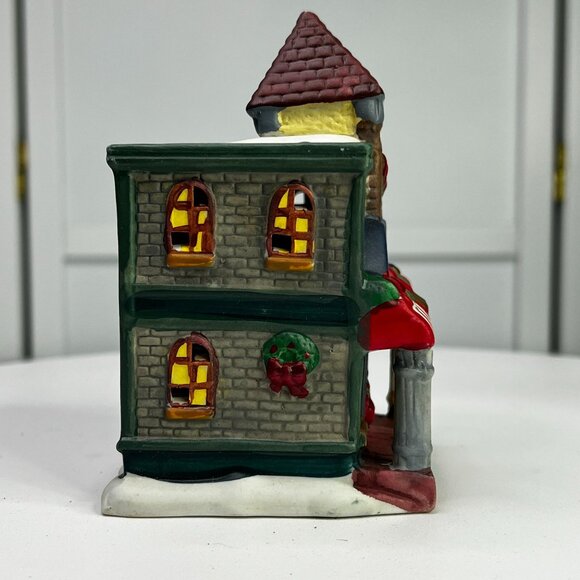 General Store Ceramic Votive Candle Holder Christmas Decor From 1990s - Picture 7 of 12